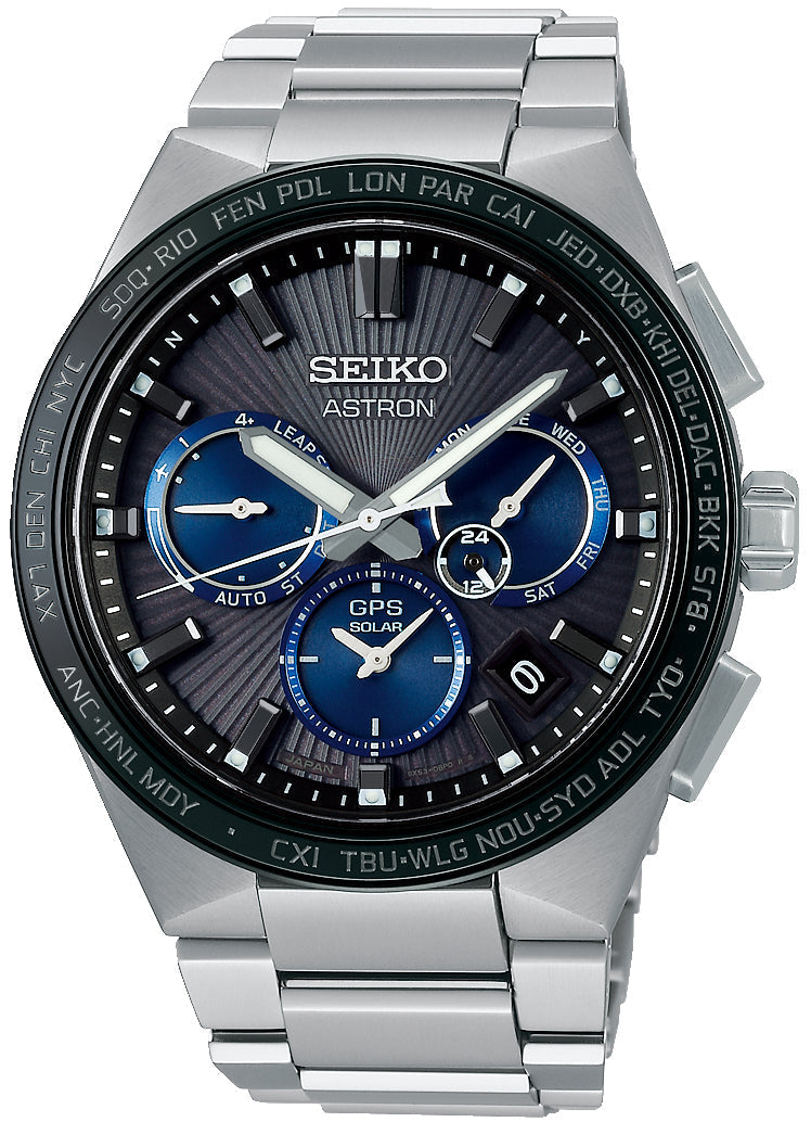 Seiko Astron Sunray Dark Night Gps Solar