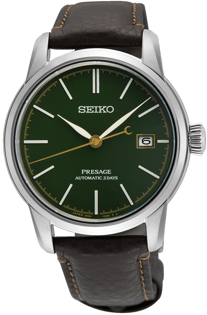 Seiko Presage Natural Green Urushi Lacquer