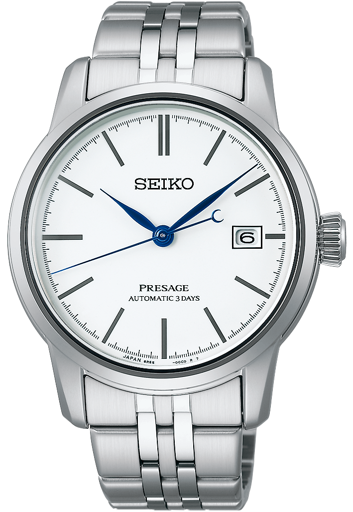 Seiko Presage Pure White Enamel