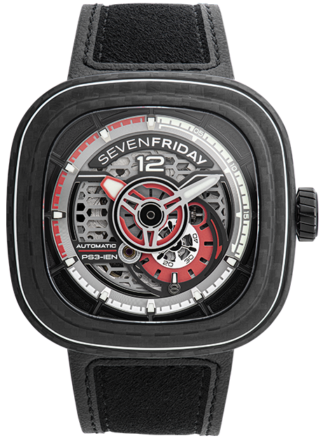 Sevenfriday Ps3/02 Carbon Ruby Limited Edition