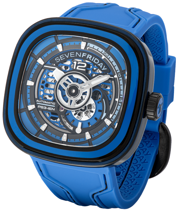 Sevenfriday Ps3/04 Chromatic Carbon Blue