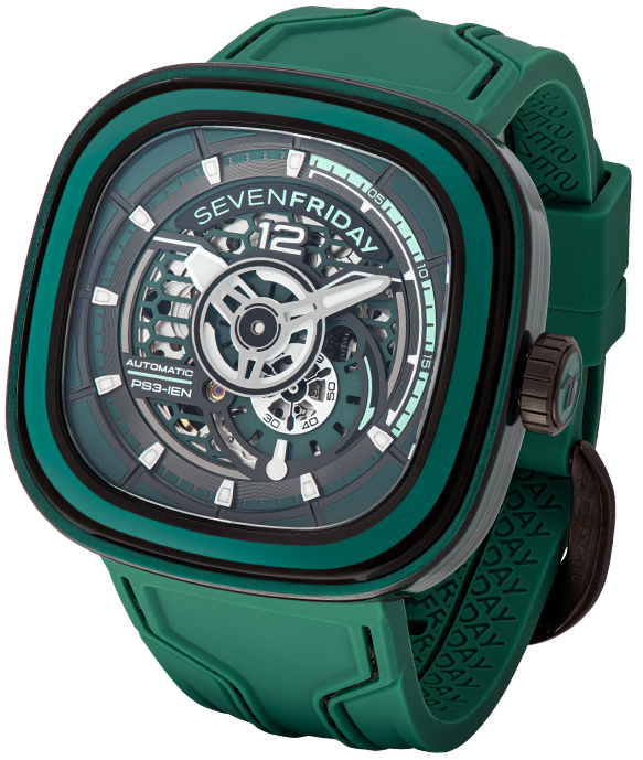 Sevenfriday Ps3/05 Chromatic Carbon Green