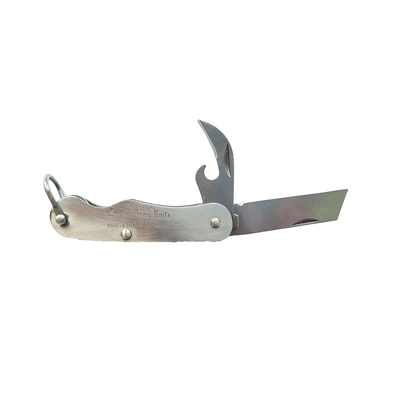 Sheffield Genuine British Army Knife - Silver