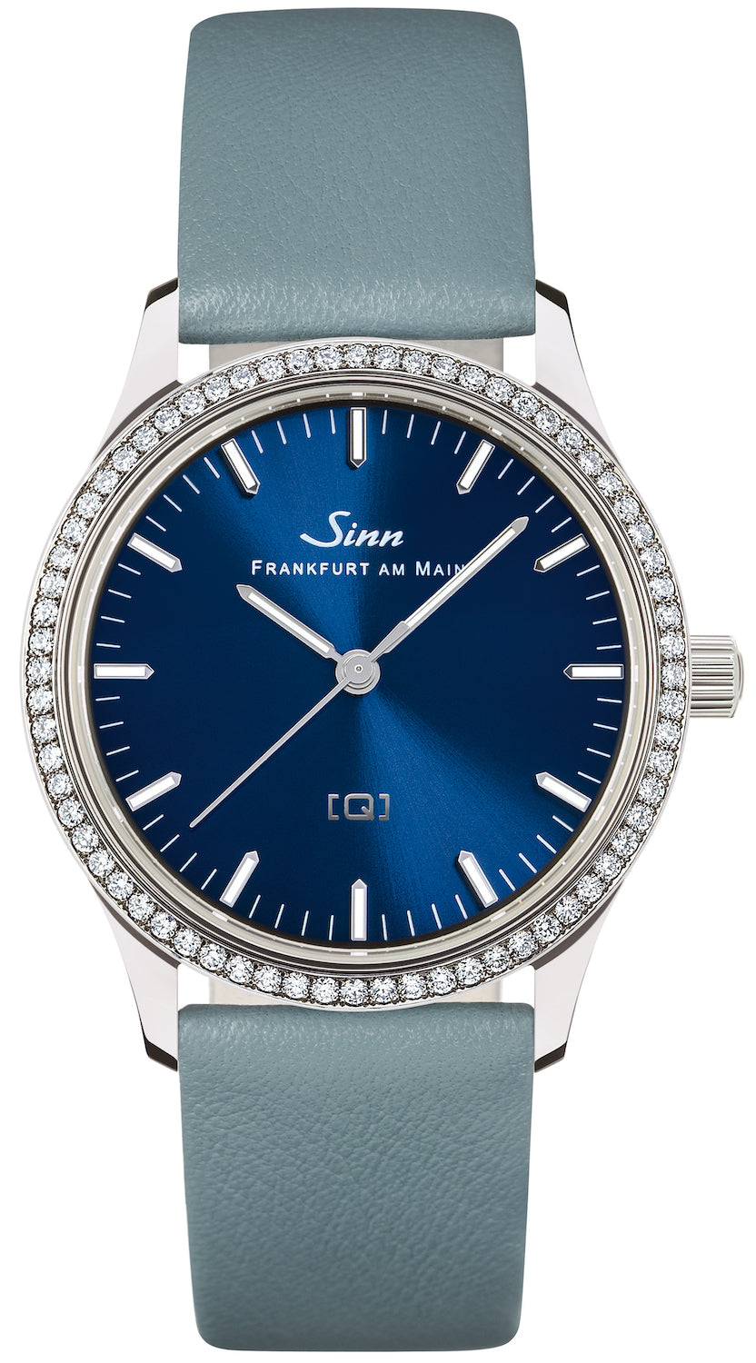 Sinn 434 Tw 68 Wg B Ladies Leather Blue