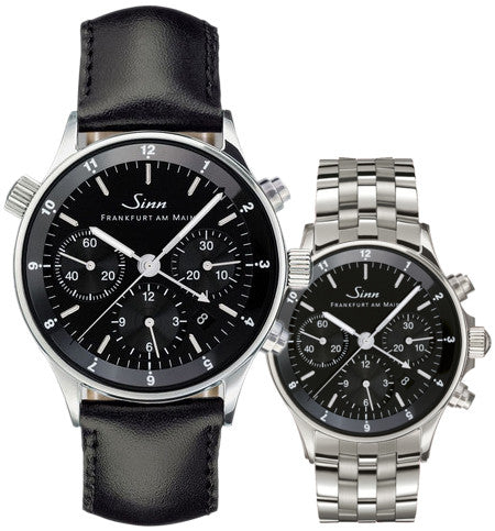 Sinn 6000 Finance Center Bracelet-leather