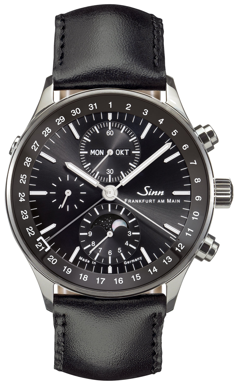 Sinn 6012 Frankfurt Financial District Leather Black