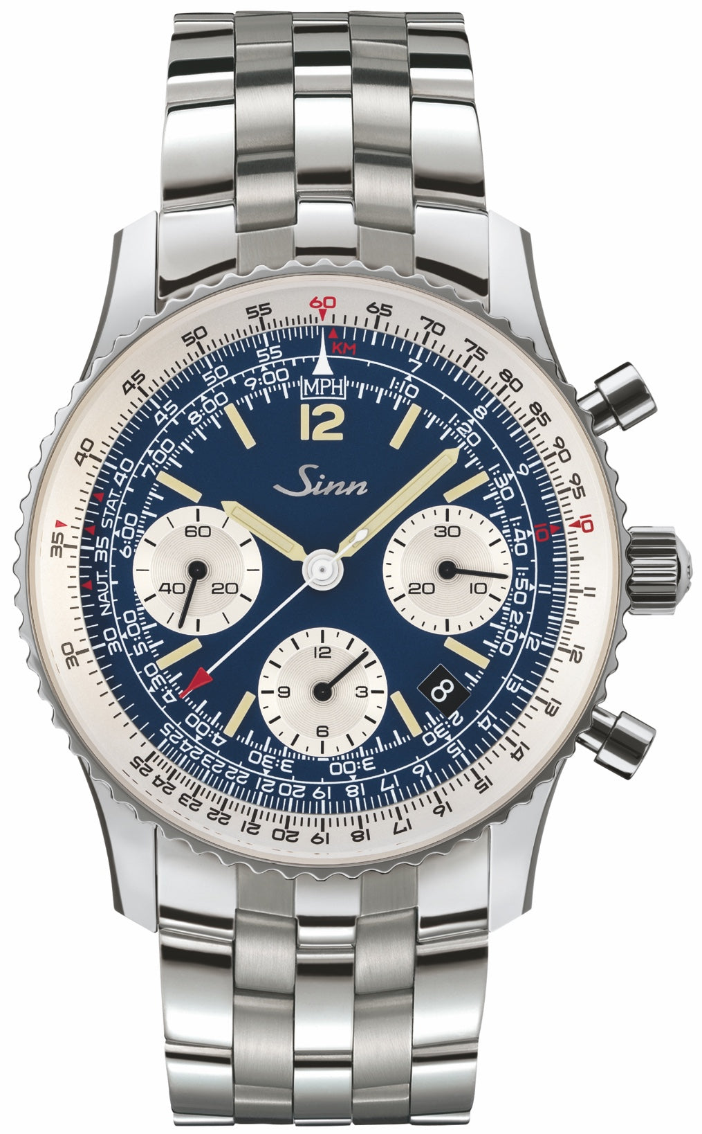 Sinn 903 St Be Ii Navigation Chronograph Bracelet