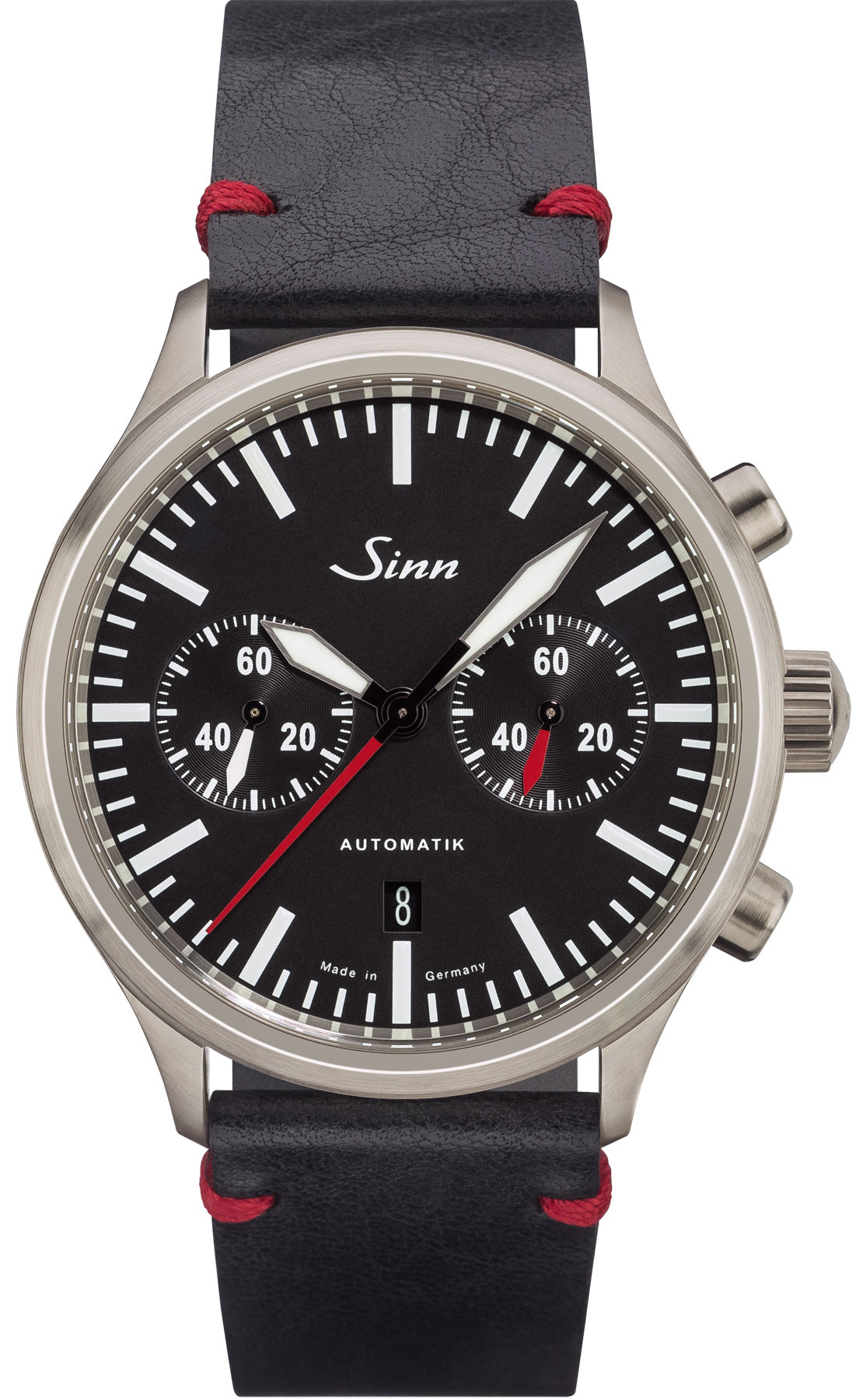 Sinn 936 Black Leather