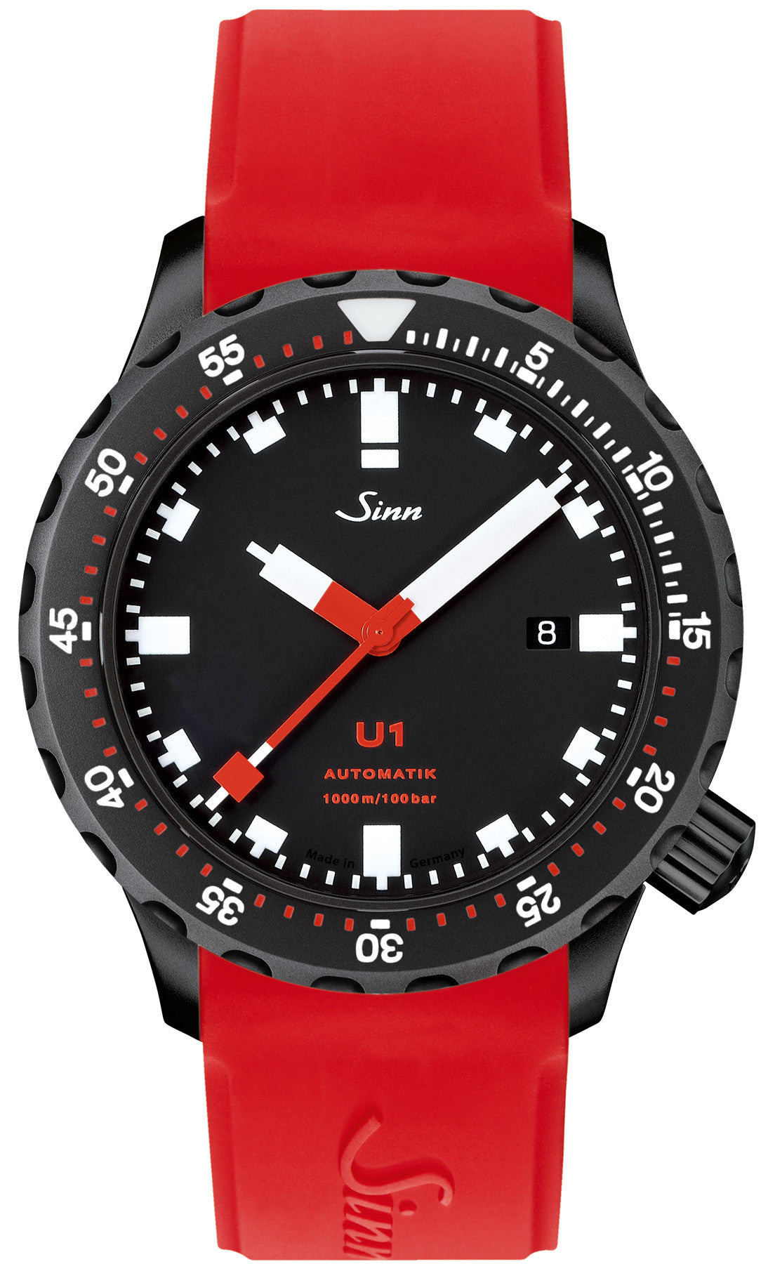 Sinn U1 S Silicone Red