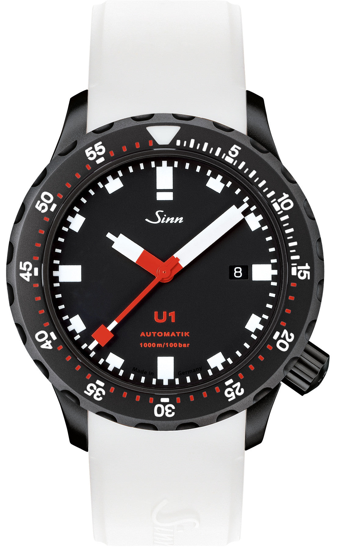 Sinn U1 S Silicone White