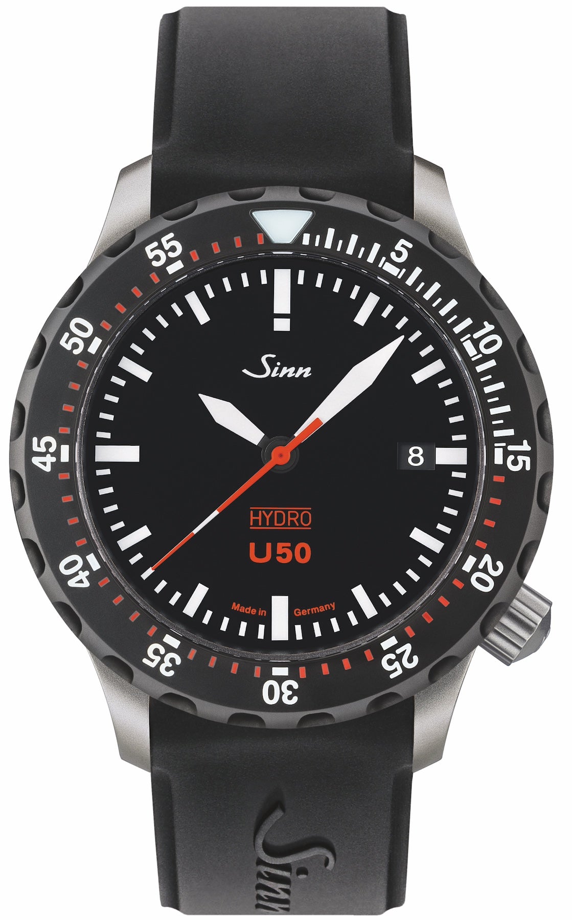 Sinn U50 Hydro Sdr Silicone Black