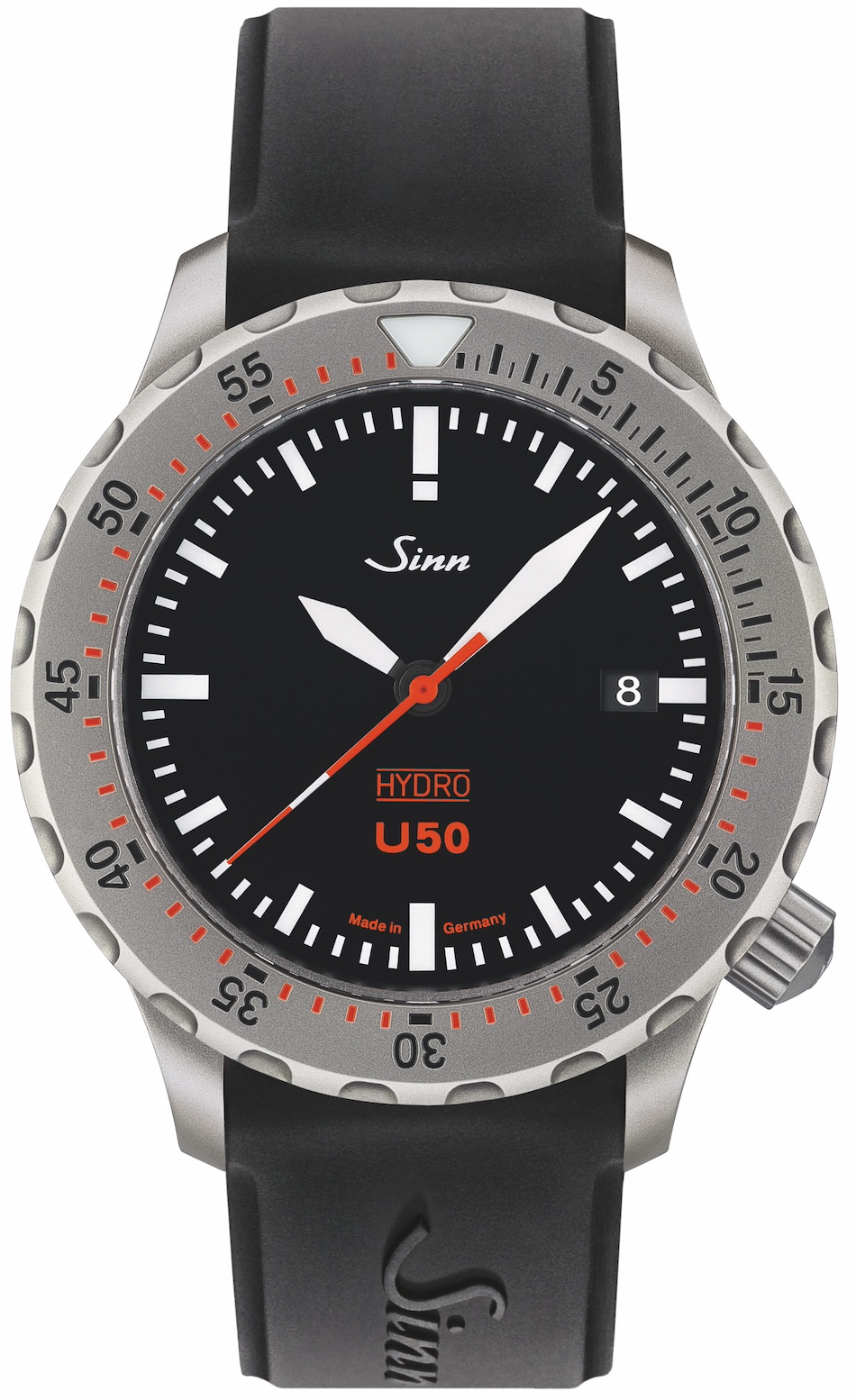 Sinn U50 Hydro Silicone Black