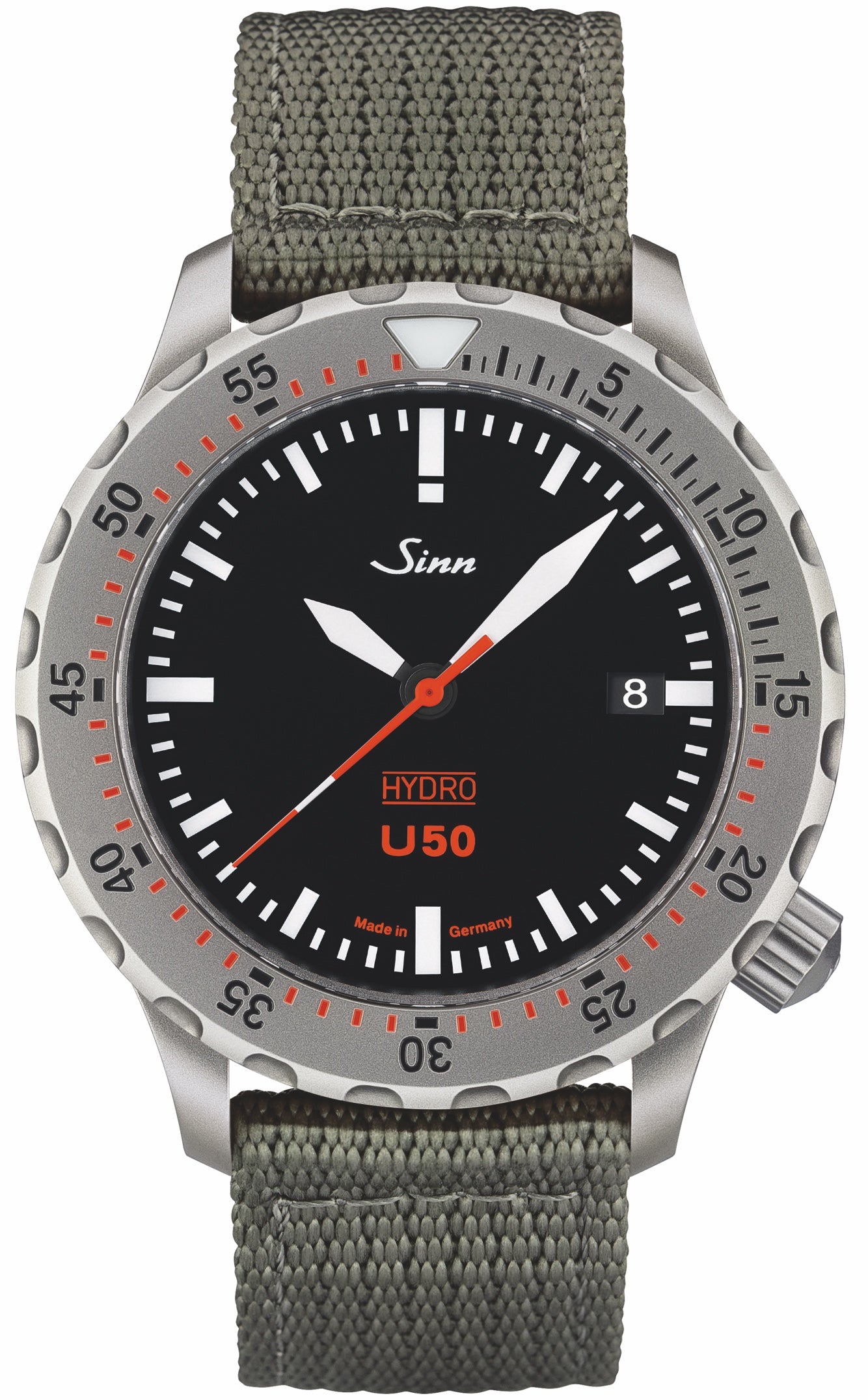 Sinn U50 Hydro Textile Olive Grey