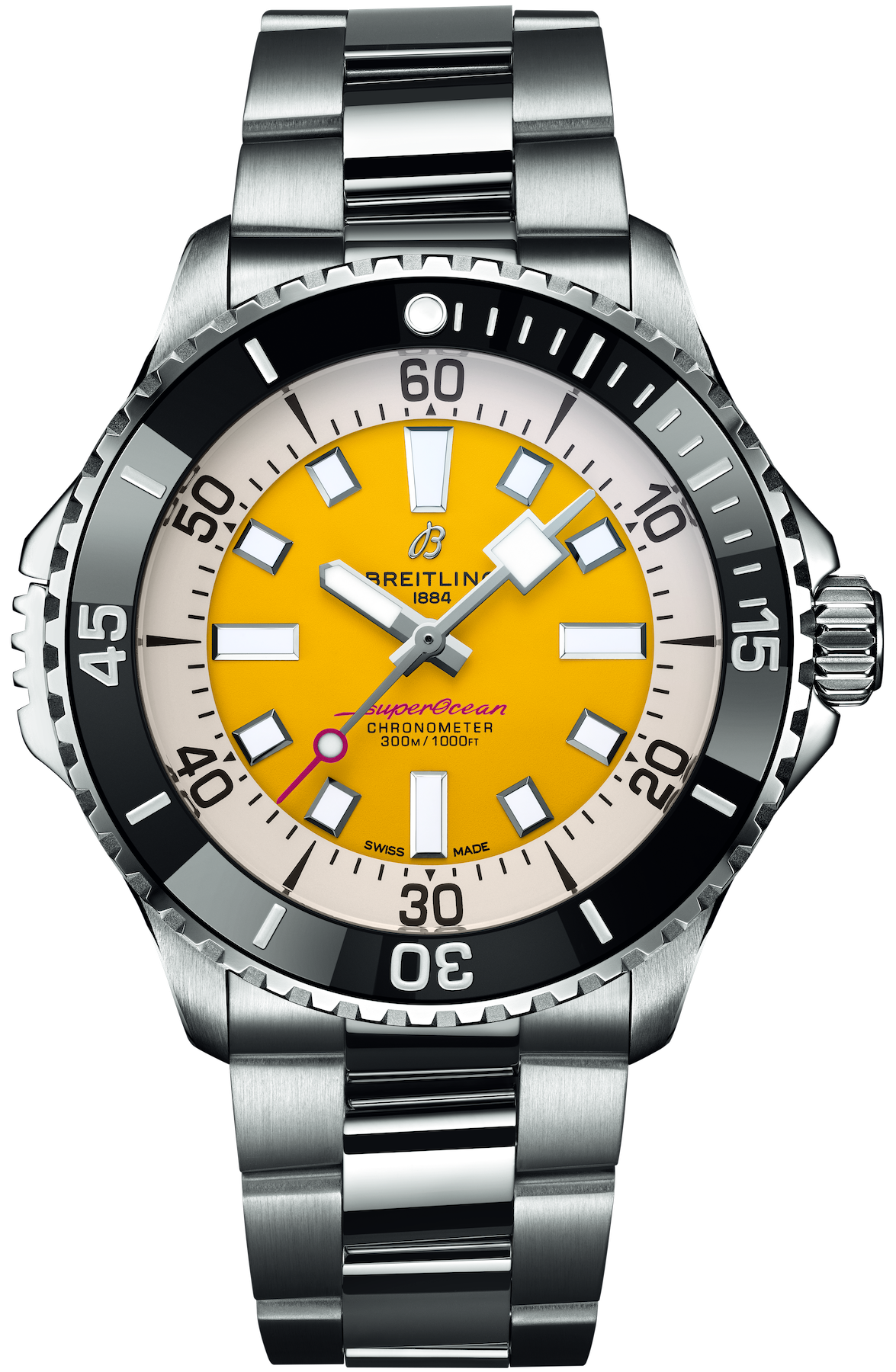 Breitling Superocean 46 Code Yellow Bracelet Limited Edition