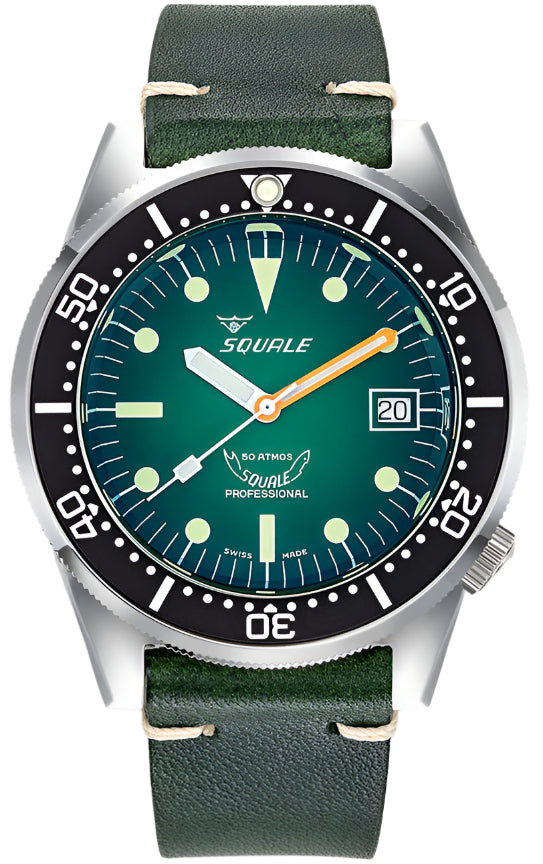 Squale 1521 Green Ray