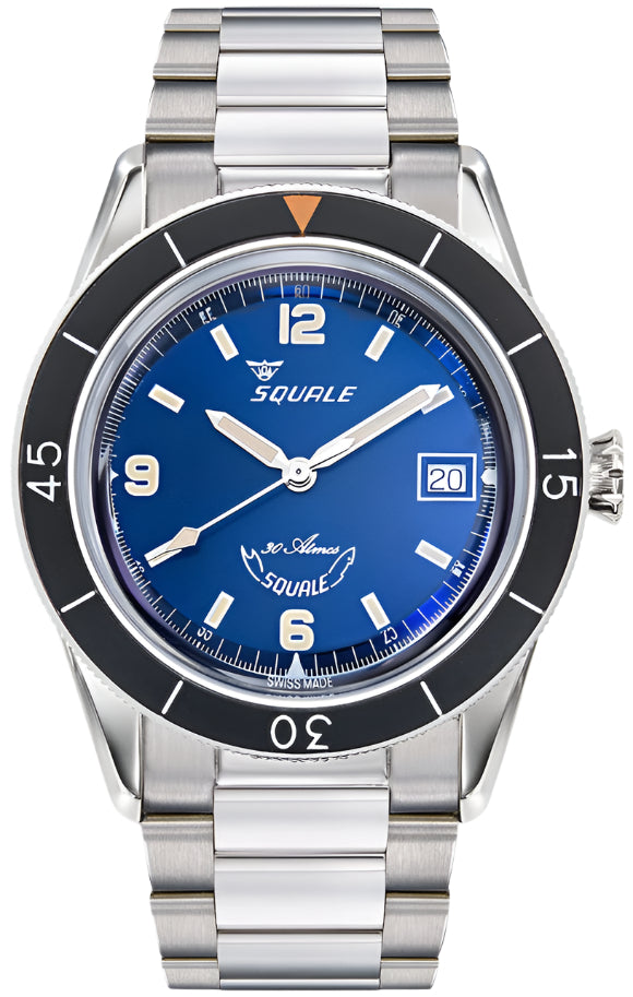 Squale Sub-39 Blue Bracelet