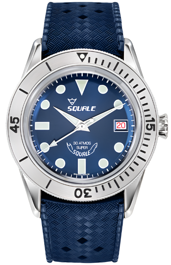 Squale Sub-39 Super Blue Rubber