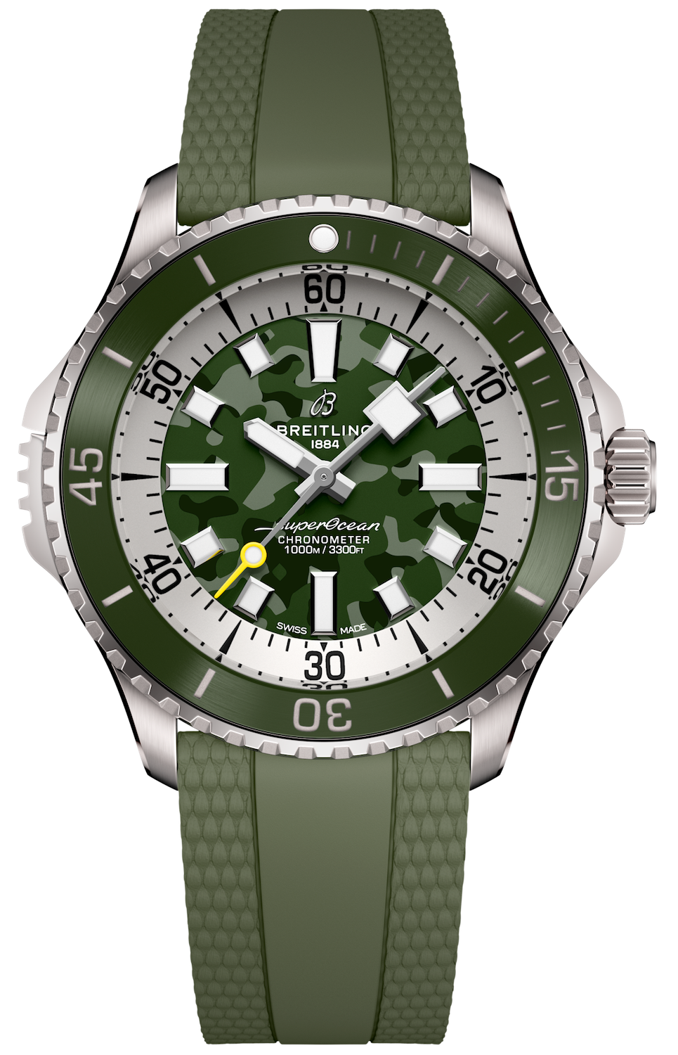 Breitling Superocean Automatic 46 Super Diver Green