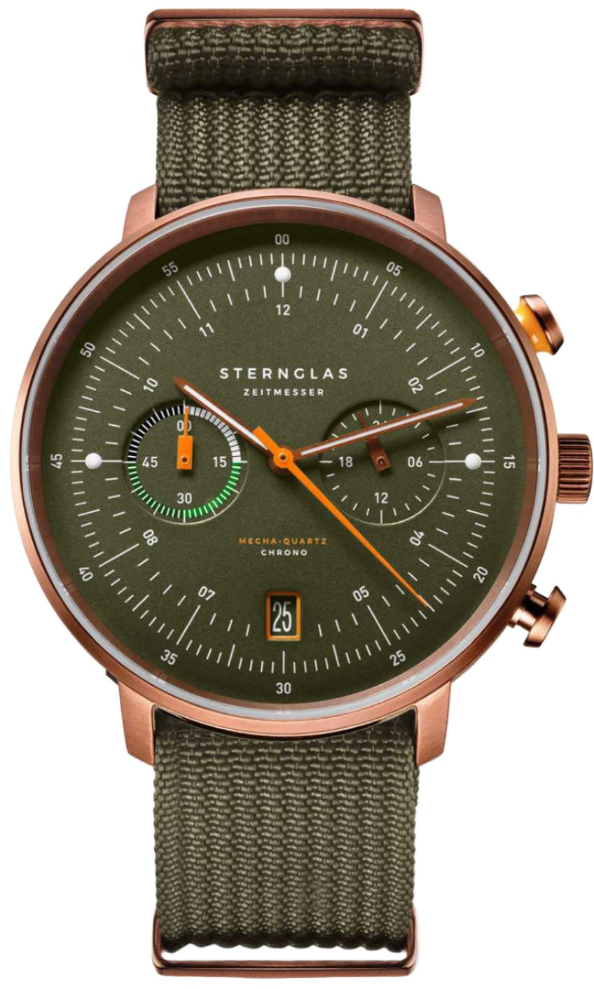 Sternglas Hamburg Chrono Green Bronze