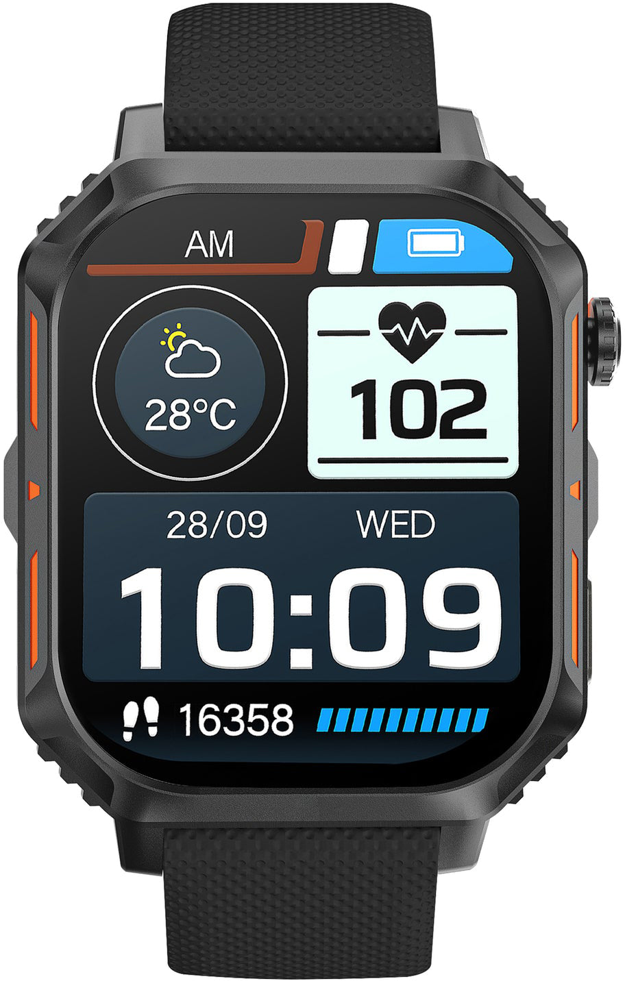 Storm S-max Black Silicone