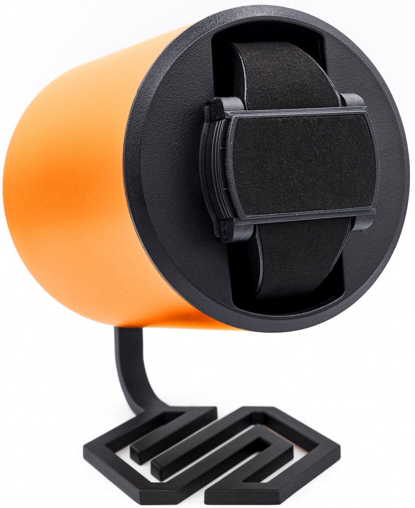 Swiss Capsule Watch Winder Single Orange Pc 006