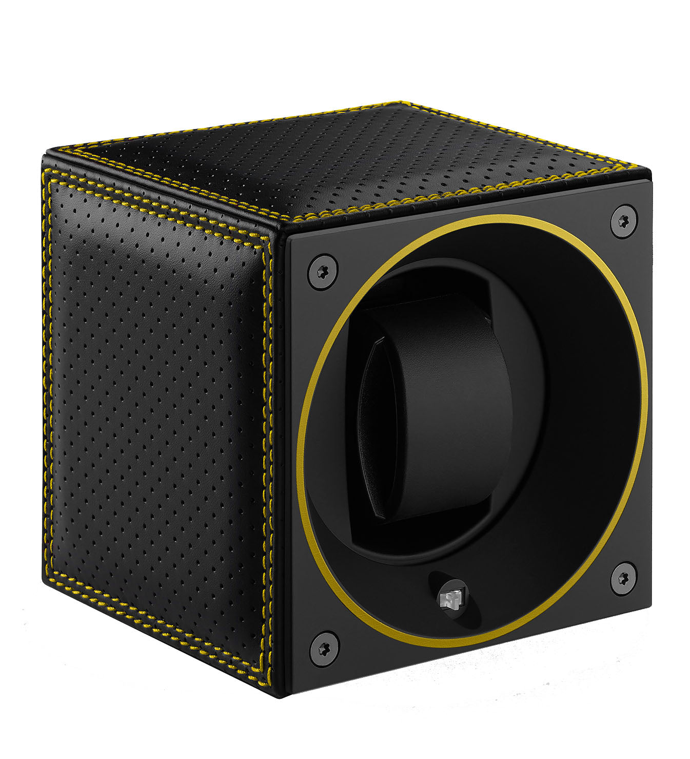 Swiss Kubik Watch Winder Single Racing Yellow