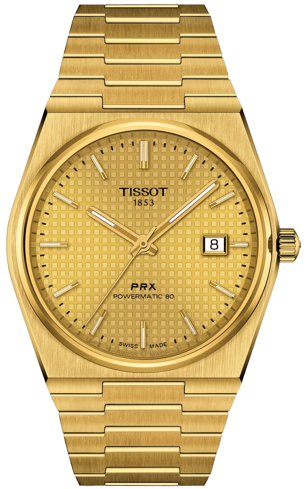 Tissot Prx Powermatic 80 Gold Pvd