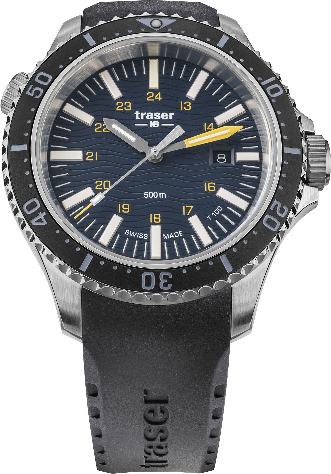 Traser H3 P67 Diver T100 Blue Rubber