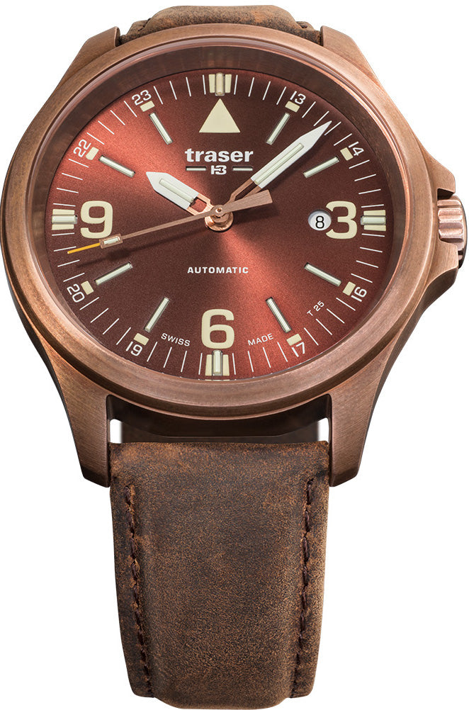 Traser H3 P67 Officer Pro Automatic Bronze Brown