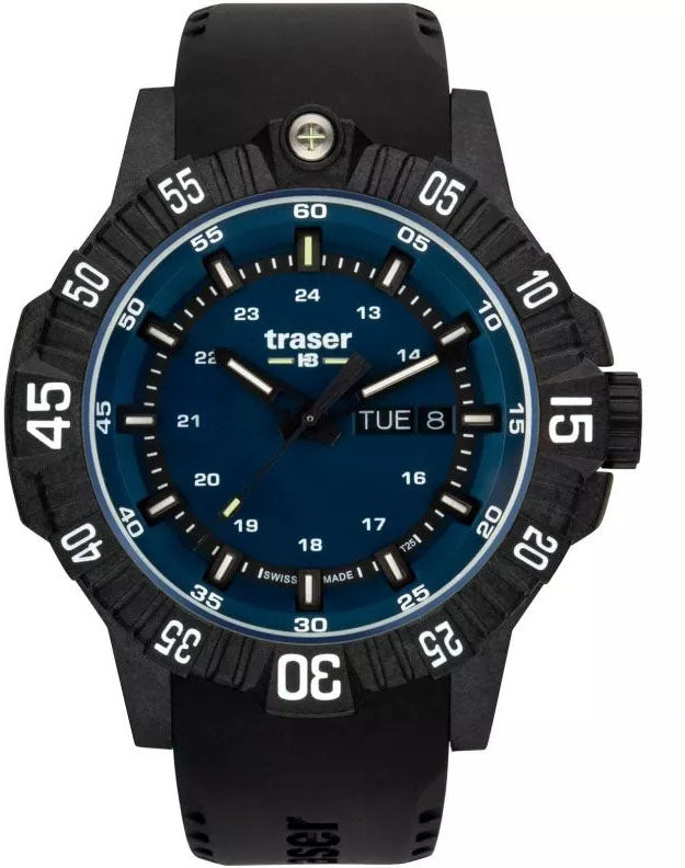 Traser H3 P99 Q Blue Rubber