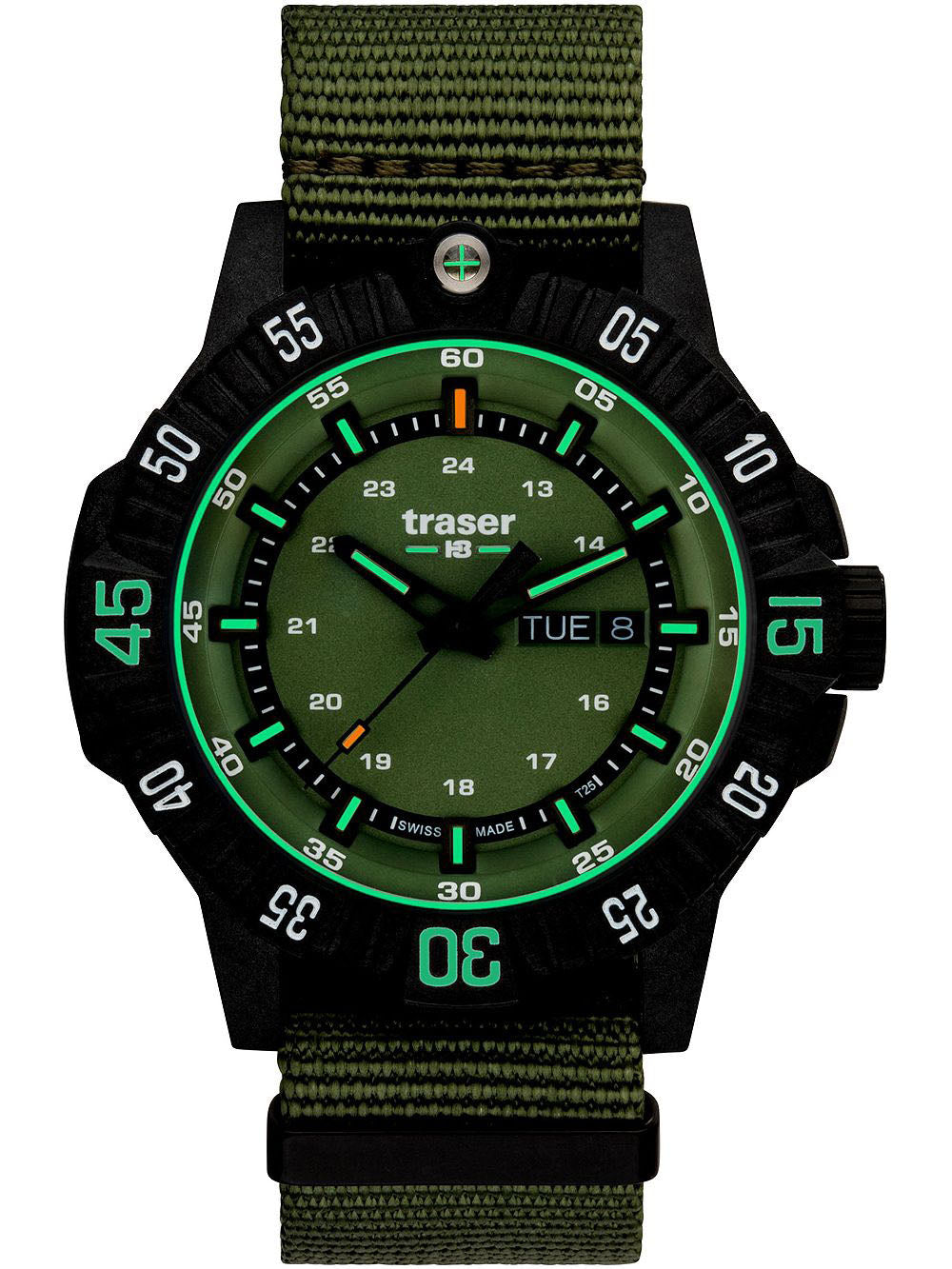 Traser H3 P99 Q Green Nato