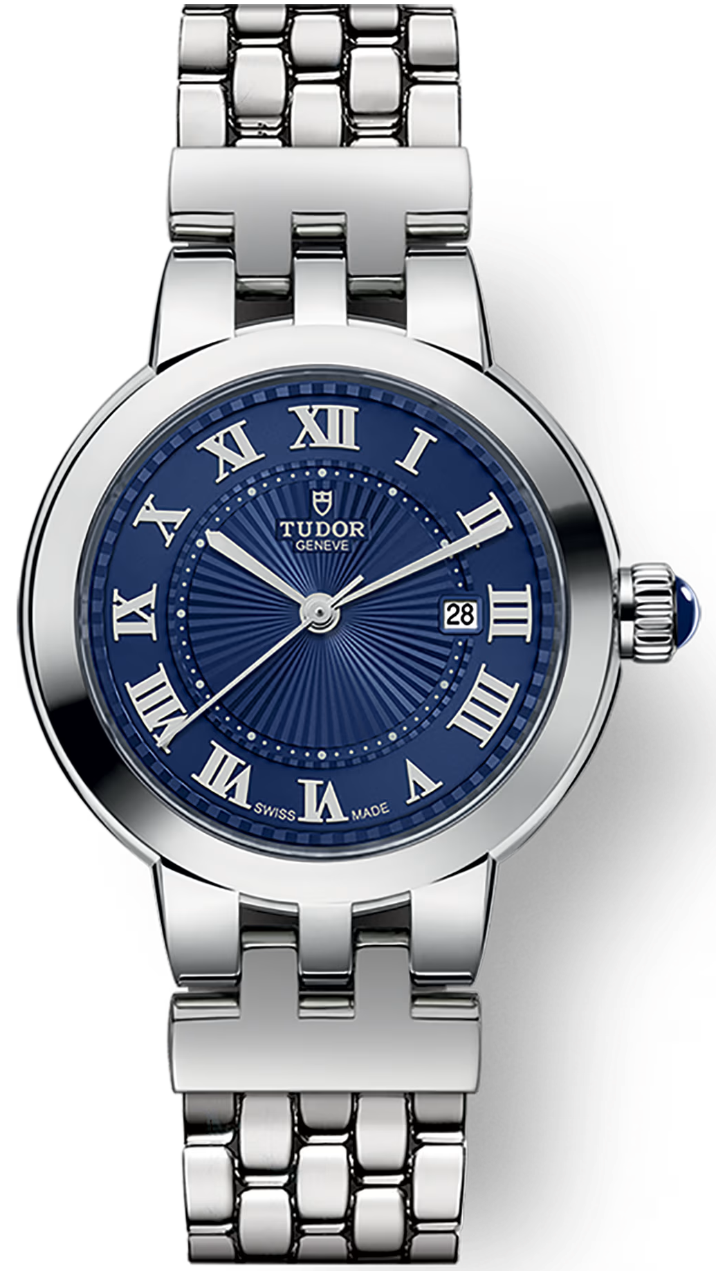 Tudor Clair De Rose 30mm Blue