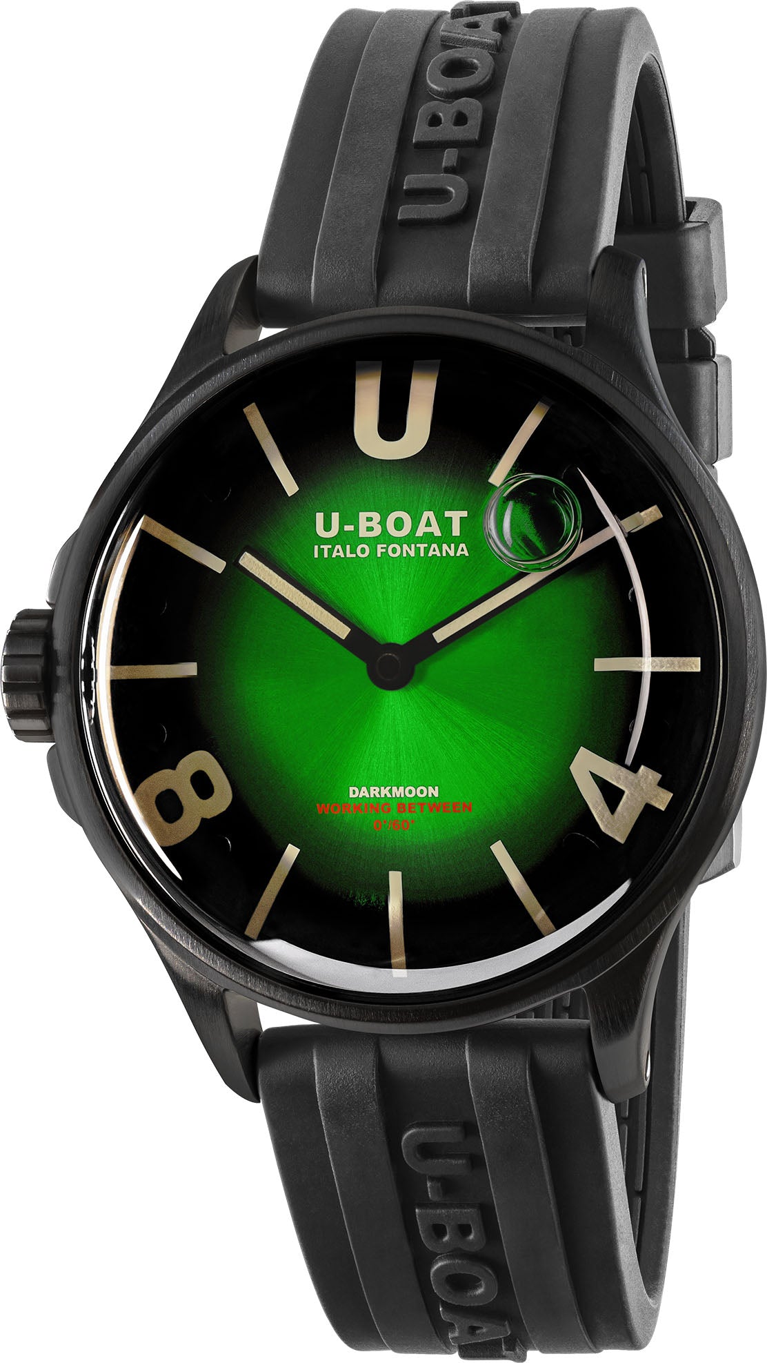 U-boat Darkmoon 40mm Green Pvd Soleil
