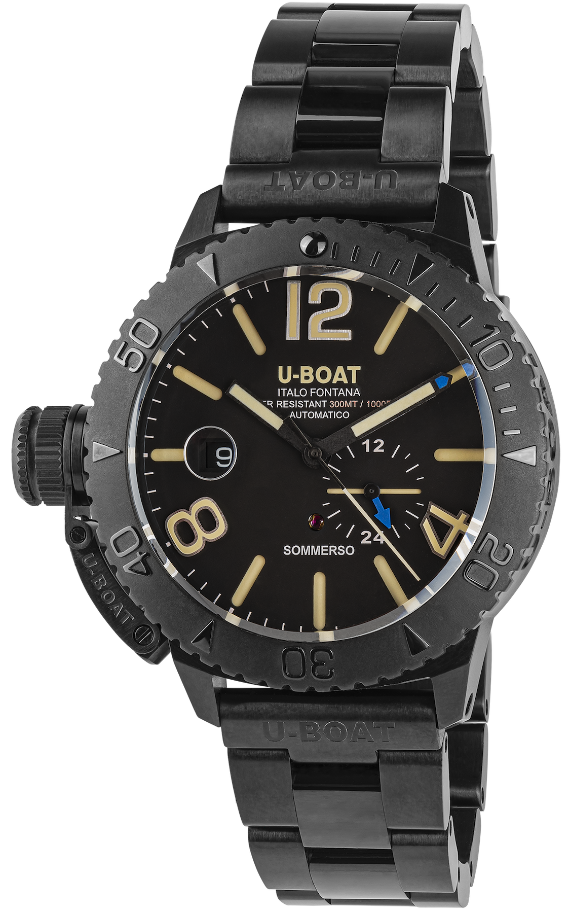 U-boat Sommerso 46mm Dlc Bracelet