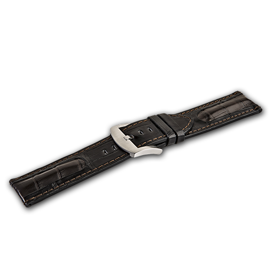 U-boat Strap 6628 Ss 23/22 Brown Alligator Buckle D