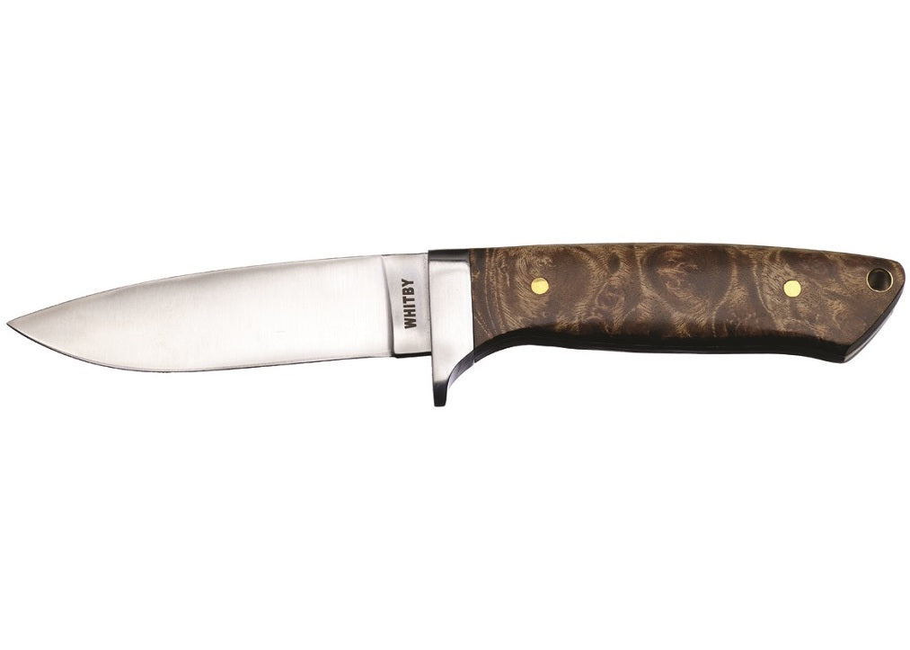 Whitby & Co Knife Sheath Walnut Handle 3.5 - Silver