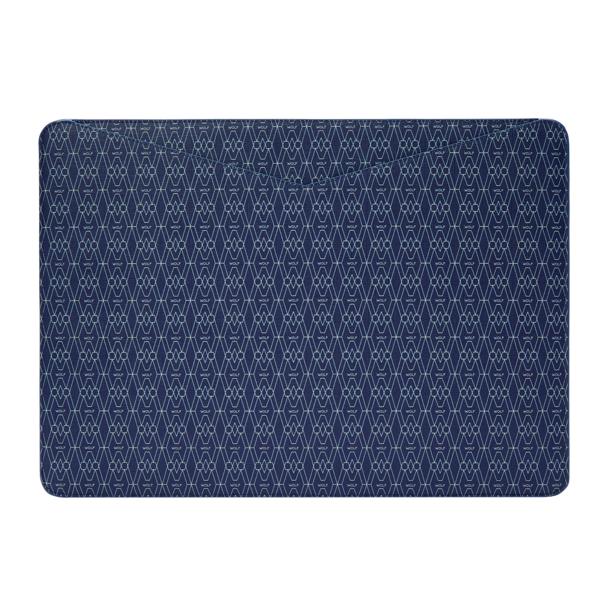 Wolf Signature Vegan Collection Blue Laptop Sleeve - Blue