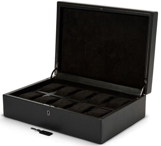 Wolf Watch Box British Racing Black 10pc