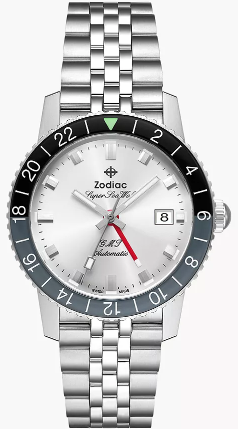 Zodiac Super Sea Wolf Gmt Automatic