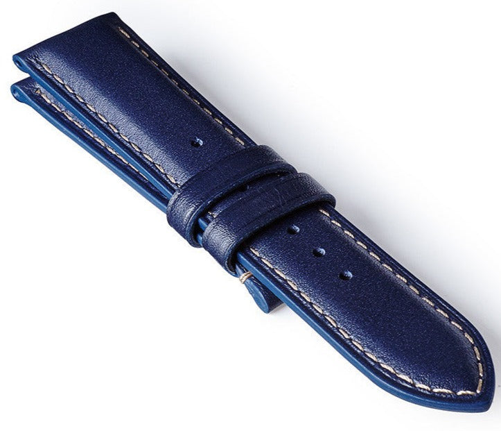 Bremont Strap Leather Blue White 22mm Regular