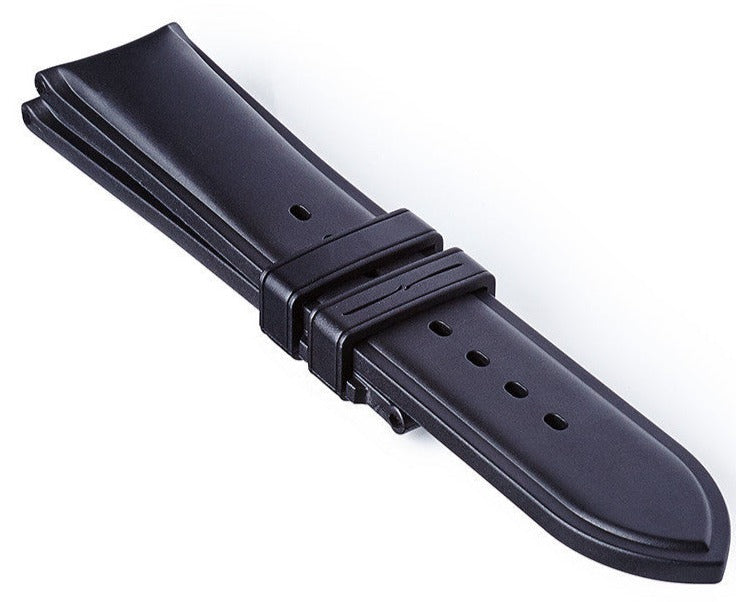 Bremont Strap Rubber Temple Island Black 22mm Regular