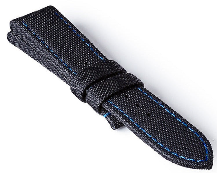 Bremont Strap Seattle Black Blue 22mm Regular