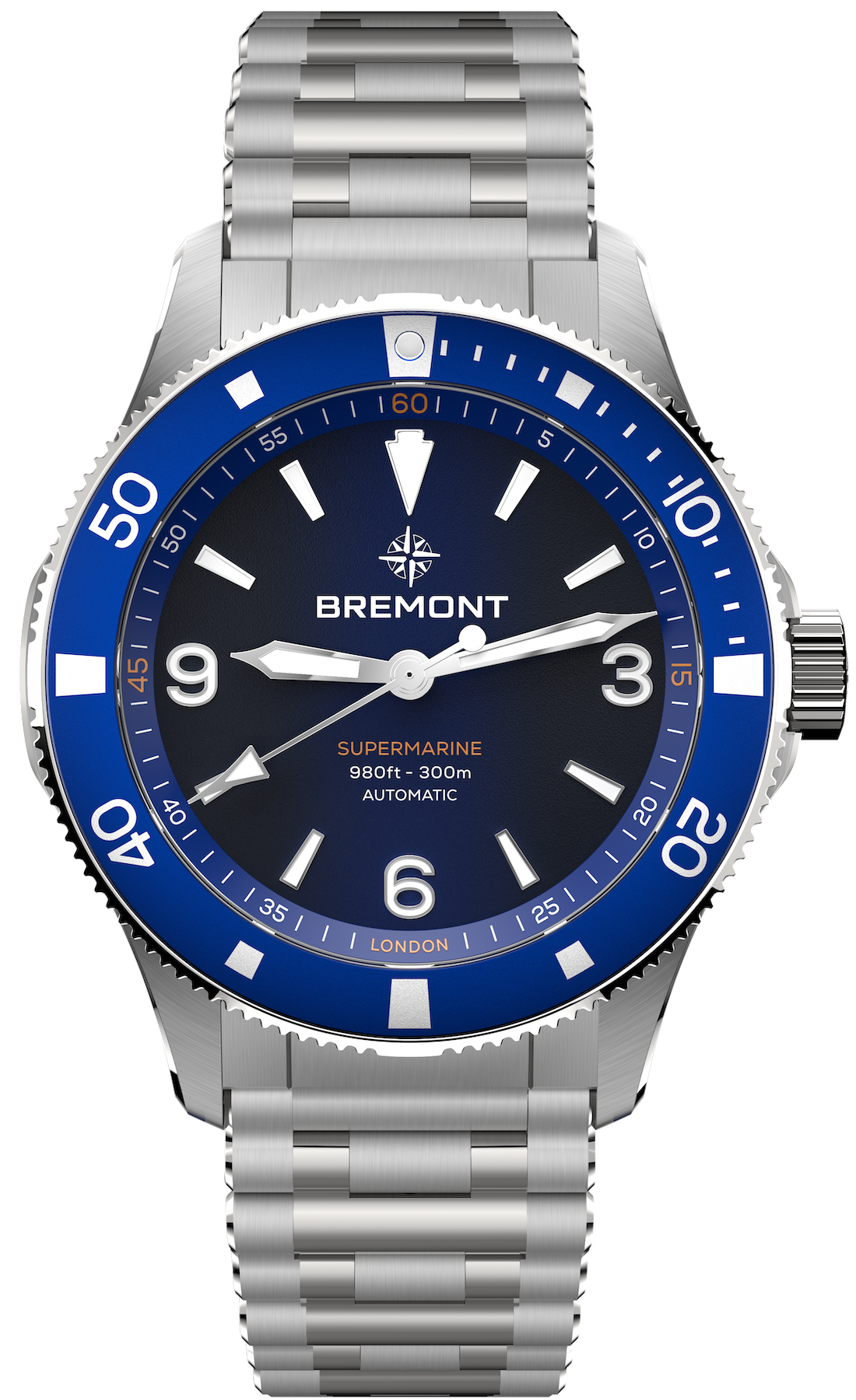 Bremont Supermarine 300m Blue Bracelet