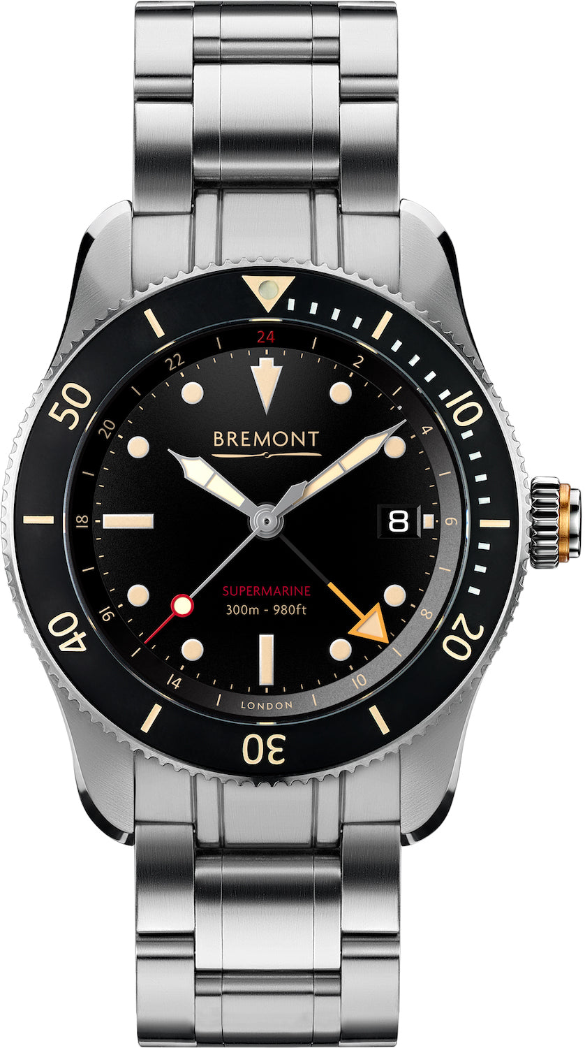 Bremont Watch Martin Baker Mbiii Gmt Anthracite Bracelet