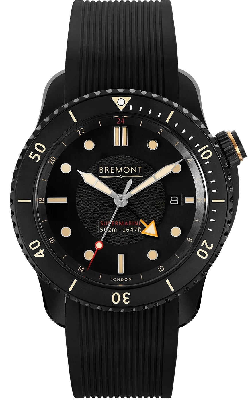Bremont Supermarine S502 Jet Rubber