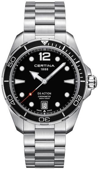 Certina Watch Ds Action Quartz 3 Years Insurance Cover