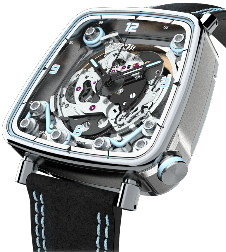 B.r.m. Ff39-40 Grey Titanium Light Blue