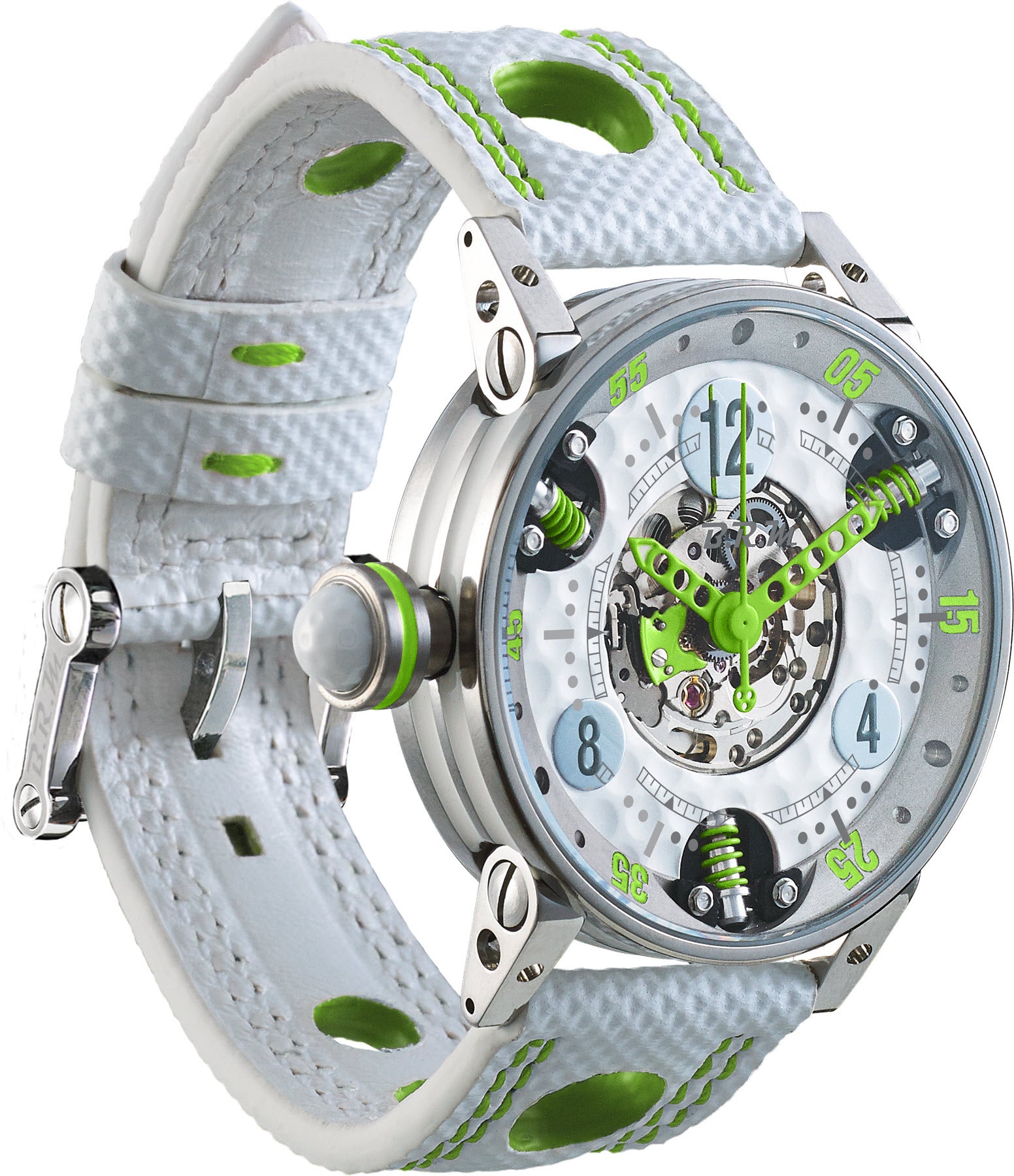 B.r.m. Golf Master Gf7-38-sa-sq-avp Ladies Lime Green Hands