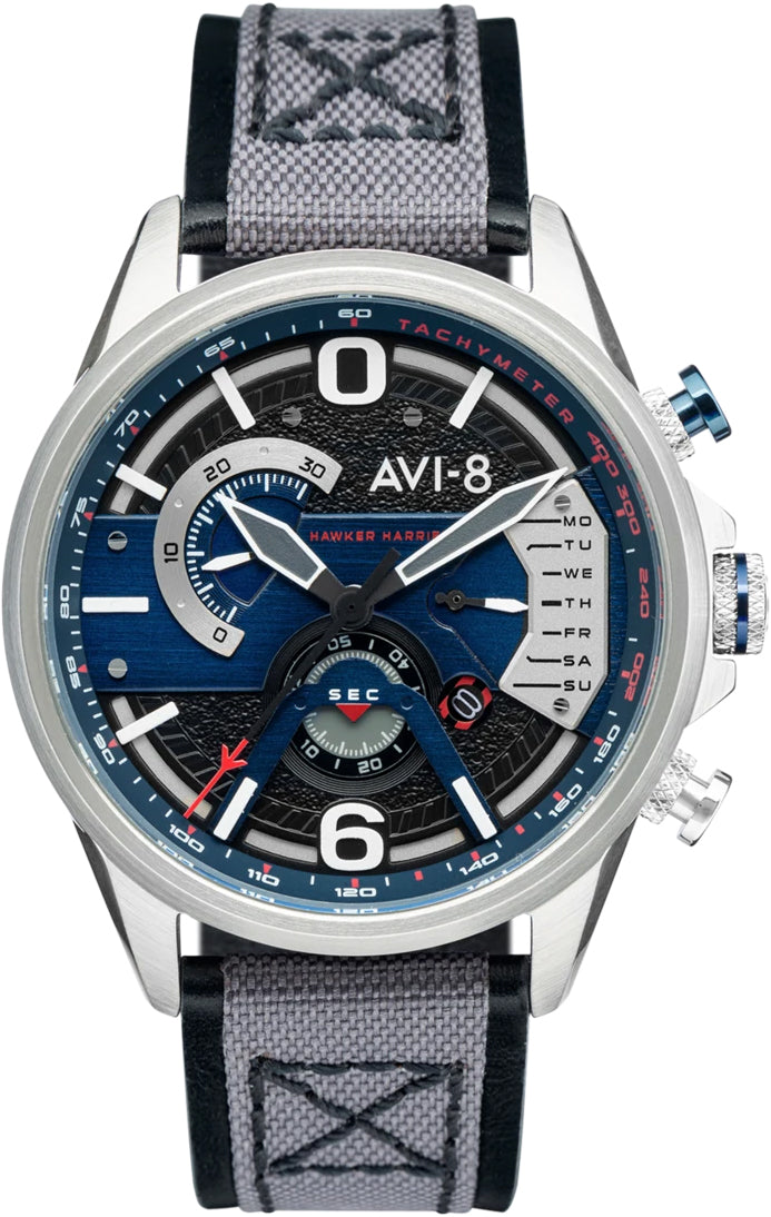 Avi-8 Watch Dual Retrograde Chronograph