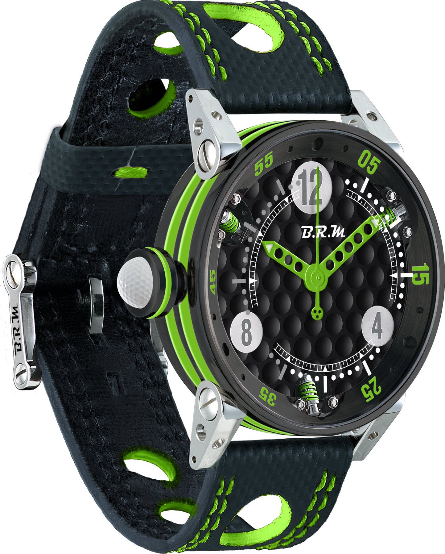 B.r.m. Golf Master Ladies Lime Green Hands